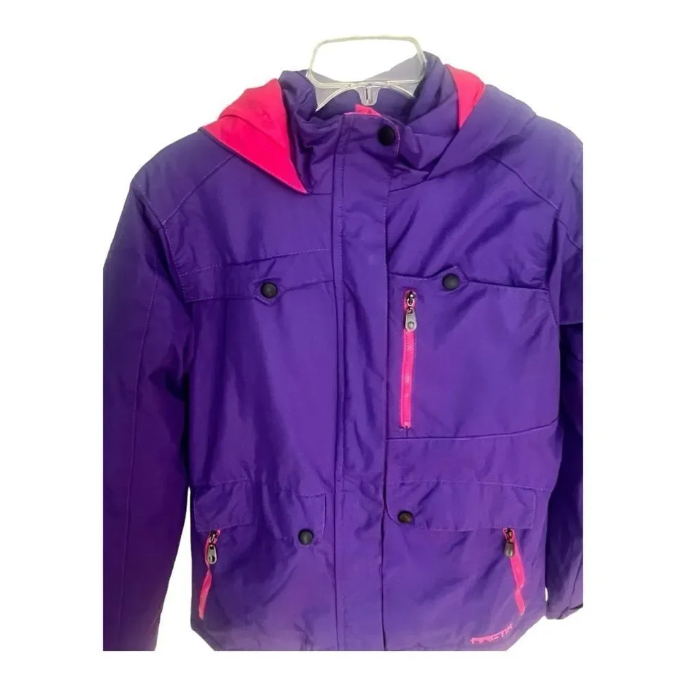 NWT ARCTIX Kids Jackalope Insulated Outdoor Purple Pink Winter Jacket size XL